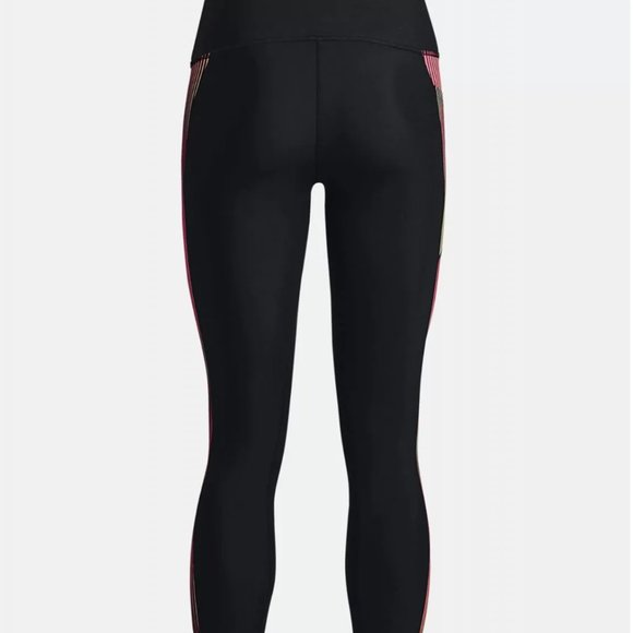 Under Armour UA HeatGear High-Rise Ankle Leggings 1369288 002 Womens Size Small - Picture 6 of 7
